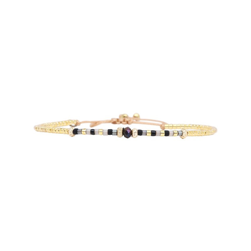 Bracelet Black édition Julia | Perles Miyuki | Belle mais pas que