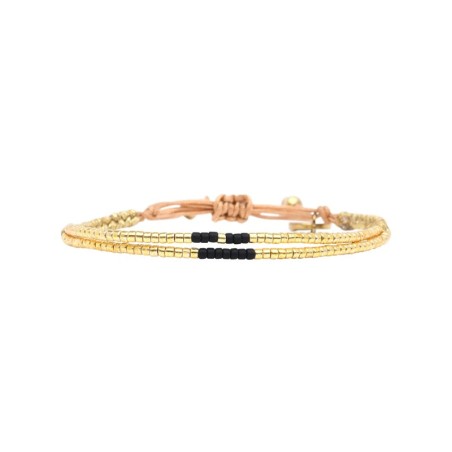 Bracelet Black édition Lya | Perles Miyuki | Belle mais pas que