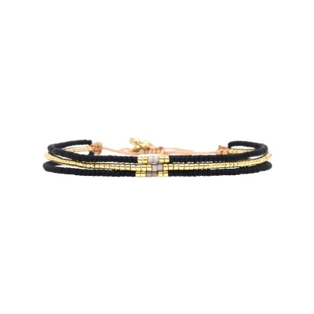 Bracelet Black édition Mia | Perles Miyuki | Belle mais pas que
