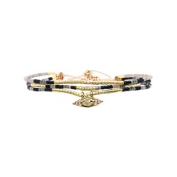 Bracelet Black édition Lise | Perles Miyuki | Belle mais pas que