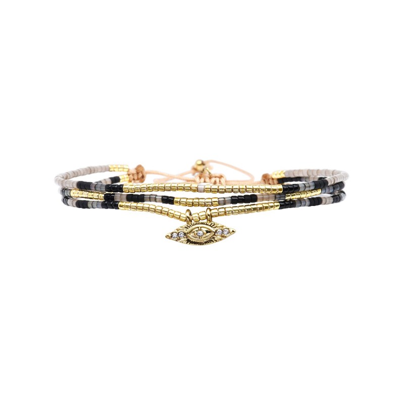 Bracelet Black édition Lise | Perles Miyuki | Belle mais pas que