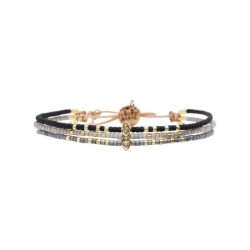 Bracelet Black édition Lola | Perles Miyuki | Belle mais pas que