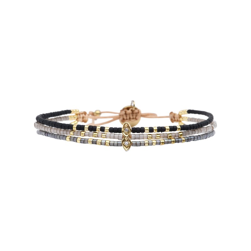 Bracelet Black édition Lola | Perles Miyuki | Belle mais pas que