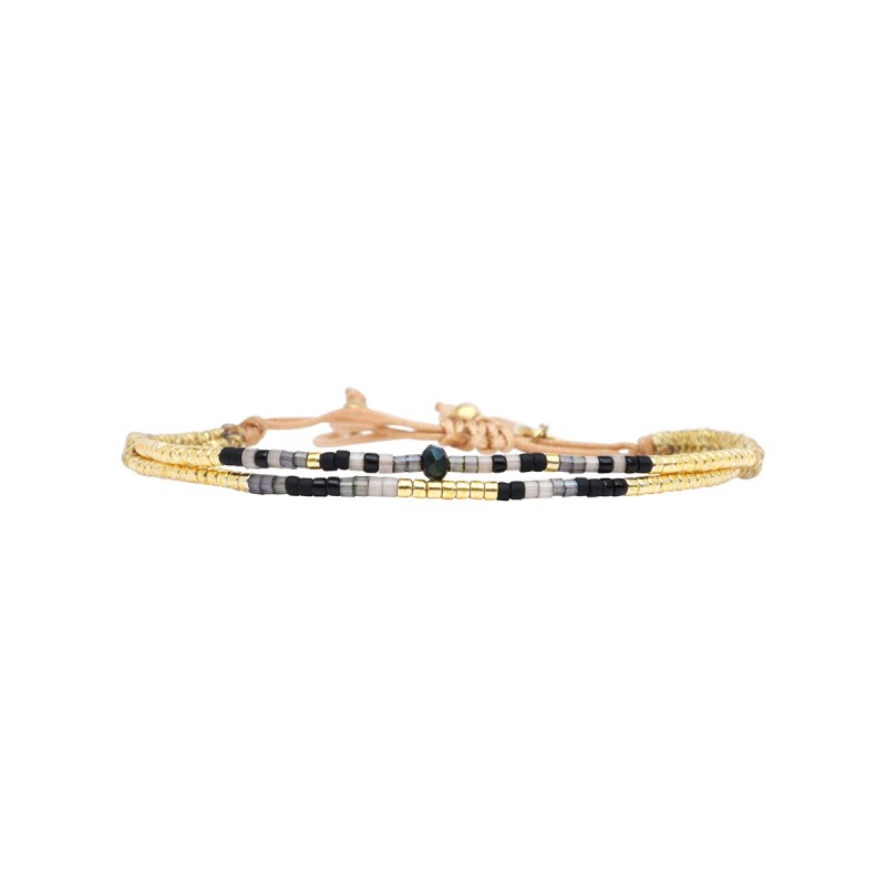 Bracelet Black édition Ana | Perles Miyuki | Belle mais pas que