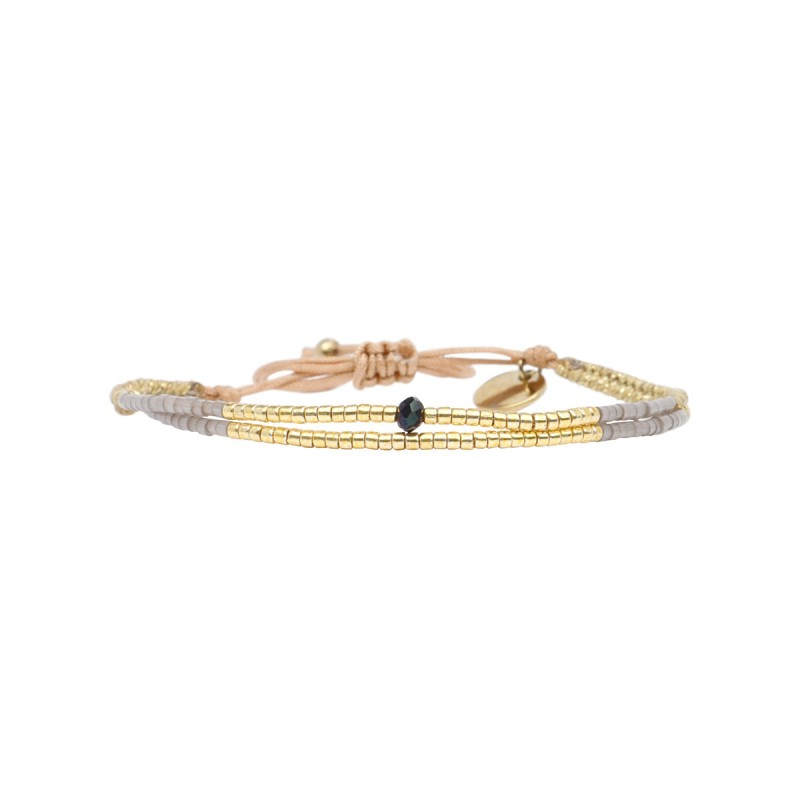 Bracelet Black édition Kiara | Perles Miyuki | Belle mais pas que