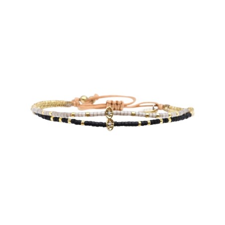 Bracelet Black édition Ella | Perles Miyuki | Belle mais pas que