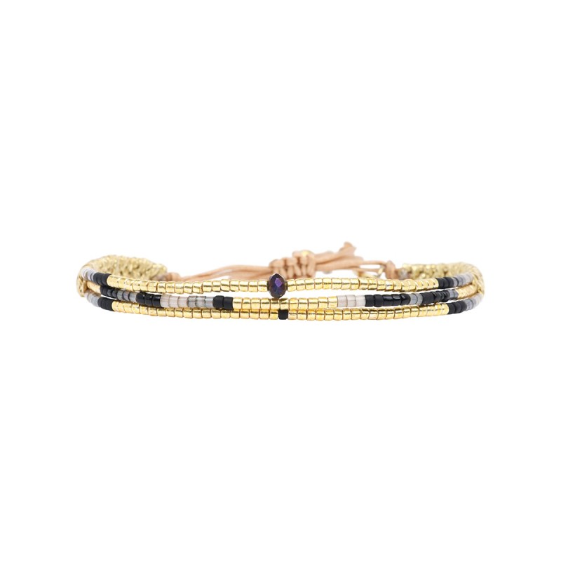 Bracelet Black édition Chlolé | Perles Miyuki | Belle mais pas que