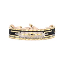 Bracelet Charly Black édition | Perles Miyuki | Belle mais pas que
