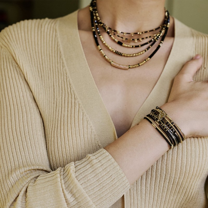 Bracelet Charly Black édition | Perles Miyuki | Belle mais pas que