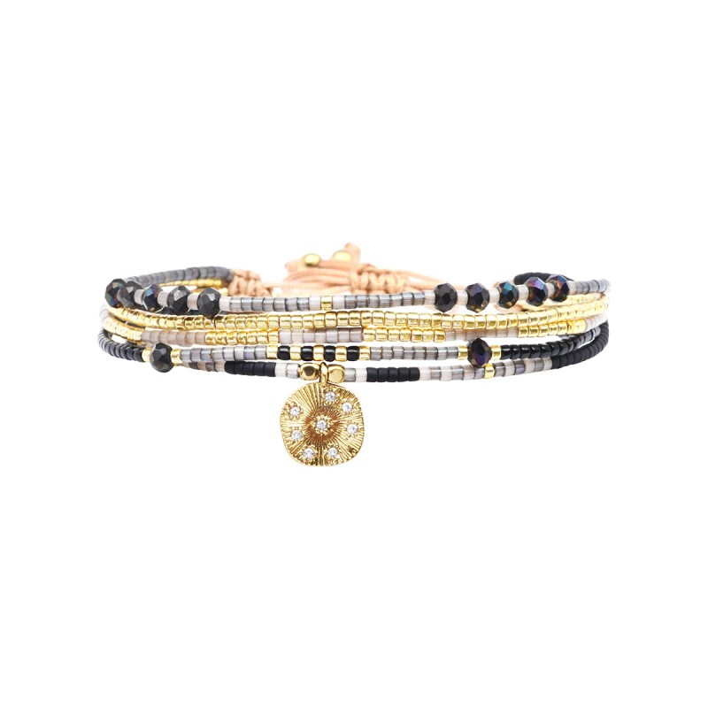 Bracelet Fanny Black édition | Perles Miyuki | Belle mais pas que