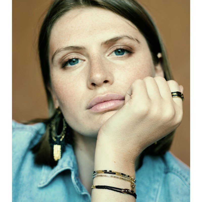 Bracelet Baya Black édition | Perles Miyuki | Belle mais pas que