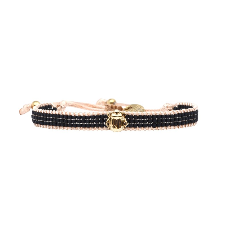 Bracelet Eya Black édition | Perles Miyuki | Belle mais pas que