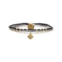 Bracelet élastique Noha Black édition | Réf. B2584BK