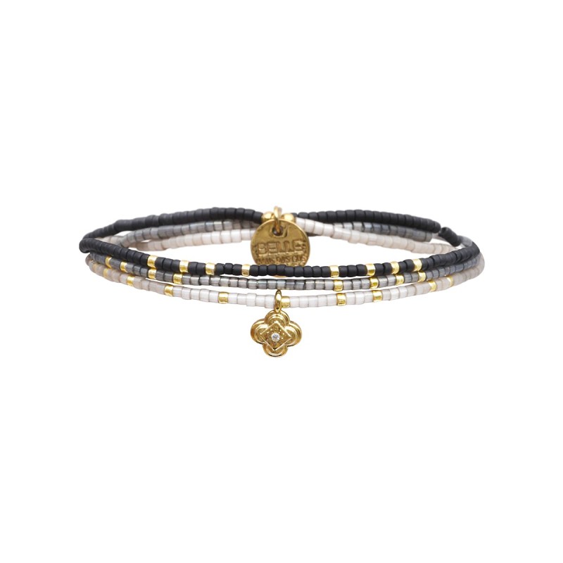 Bracelet élastique Noha Black édition | Réf. B2584BK