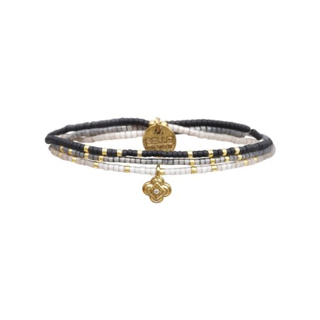Bracelet élastique Noha Black édition | Réf. B2584BK