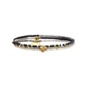 Bracelet élastique Noha Black édition | Réf. B2582BK