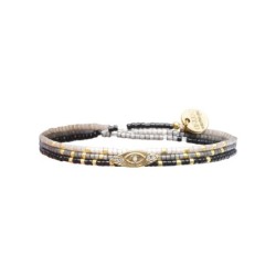 Bracelet élastique Noha Black édition | Réf. B2648BK