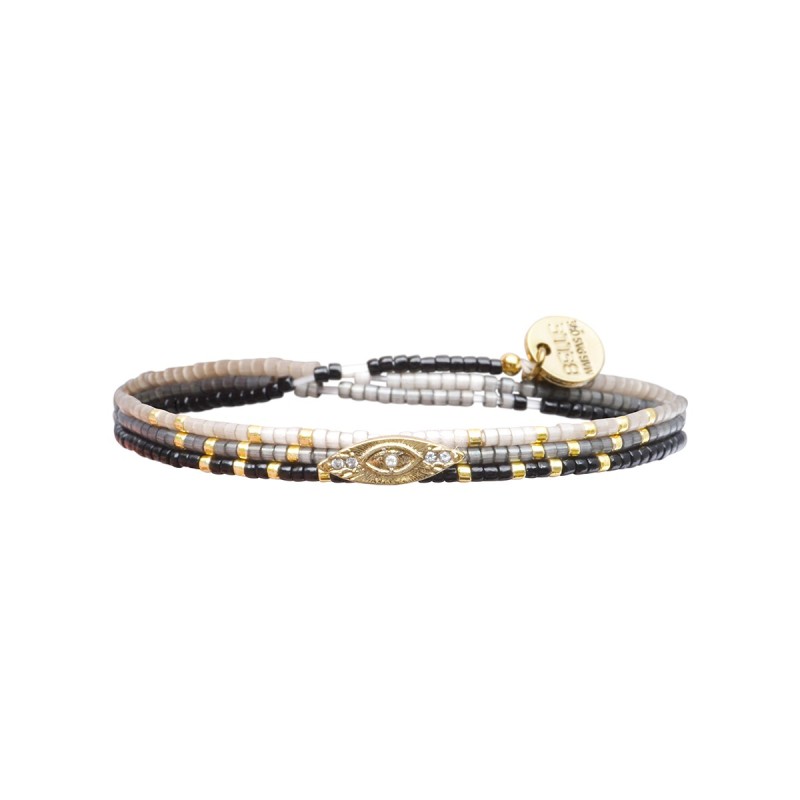 Bracelet élastique Noha Black édition | Réf. B2648BK