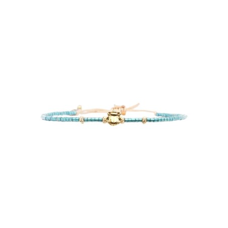 Bracelet Hizya lagon de Fidji | Perles Miyuki