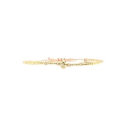 Bracelet Hizya doré | Perles Miyuki