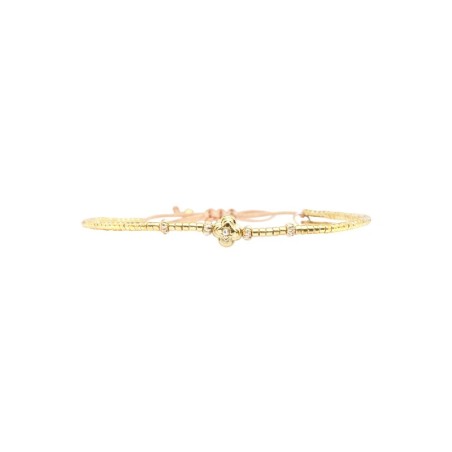 Bracelet Hizya doré | Perles Miyuki