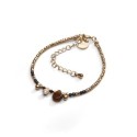 Bracelet Gabrielle spinelle noir | Pierres naturelles | Belle mais pas que