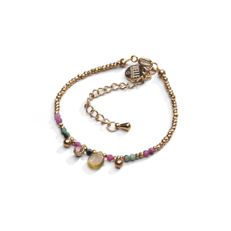 Bracelet Gabrielle rubis & rubis zoïste | Belle mais pas que