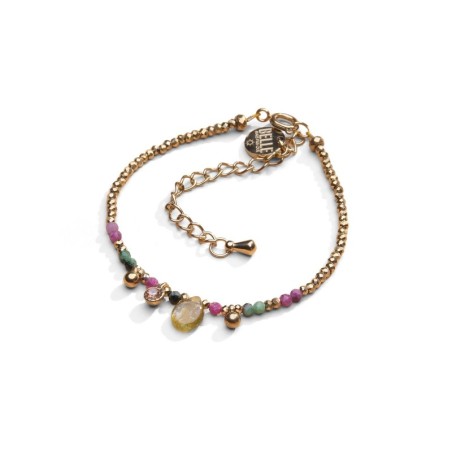 Bracelet Gabrielle rubis & rubis zoïste | Belle mais pas que