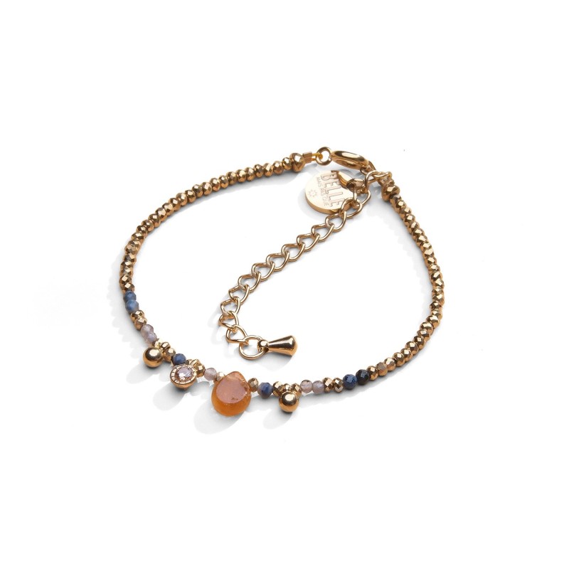 Bracelet Gabrielle saphir & labradorite | Belle mais pas que